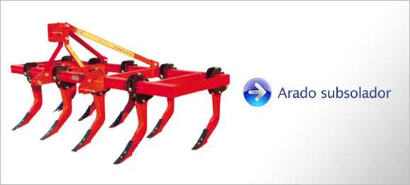 Tractor Arado subsolador