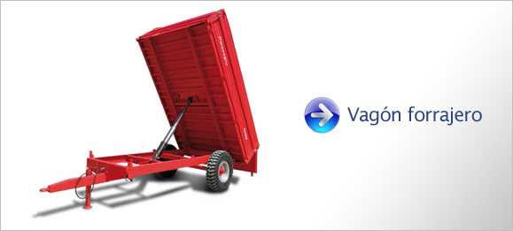 Tractor Vagones forrajeros
